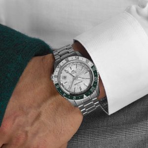 Grand Seiko Sekkei - 'Snow Valley' Triple -Timezone GMT