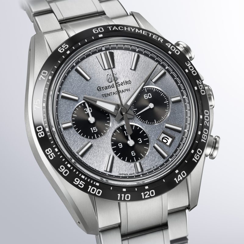 【中古】 Here Live No Fish TangoNo．9 Grand Seiko 'Snow Blue Tentagraph' Hi-Beat Automatic