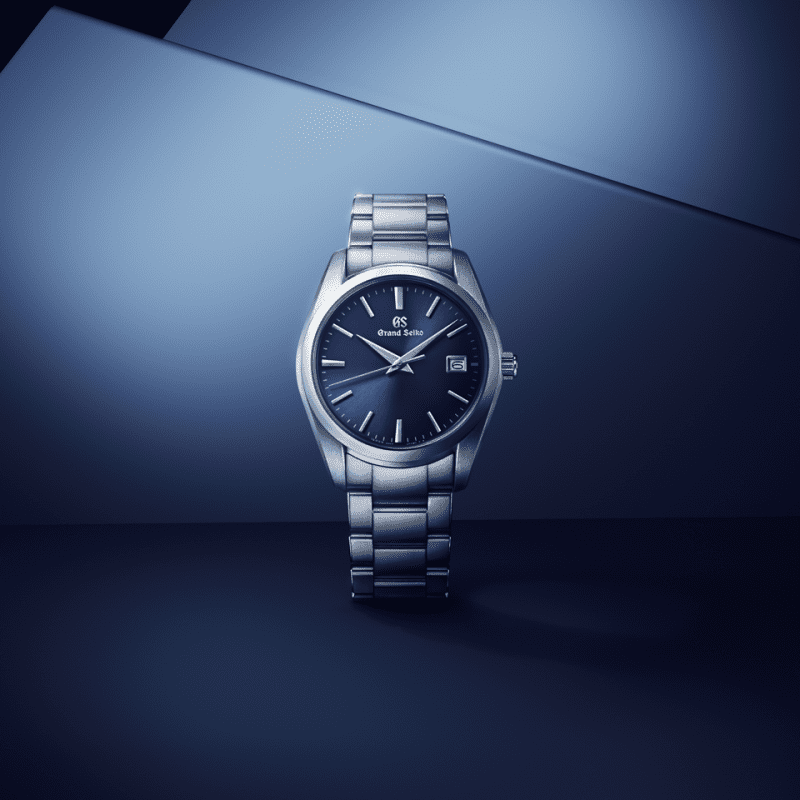 Grand Seiko Heritage 37mm Quartz edition in Japanese Blue SBGX265